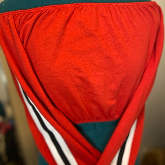 Red and White Short Set - Picture 3 of 3